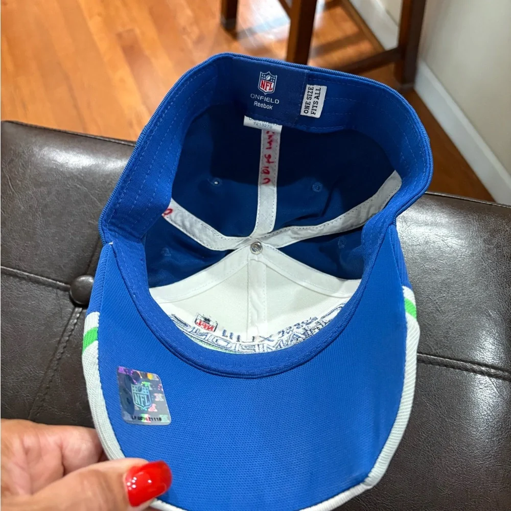 NFL Super Bowl XLIII Champions Cap - Blue and White STEELERS.